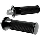 Arlen Ness Fusion Footpegs and Shifter/Brake Pegs Black Footpegs, Smooth 07 921