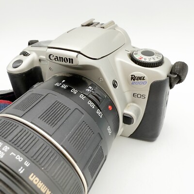 Canon EOS Rebel 2000 with Tamron 28-200 Autofocus + Quantaray Filter