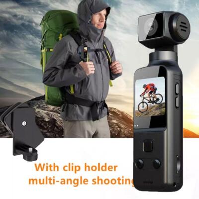4K Ultra HD Pocket Action Kamera 270° drehbare Vlog Mini Sportkamera