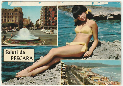 FISH - GREETINGS FROM... - VIEWS - PIN UP - TRAVEL 1970 -42845-