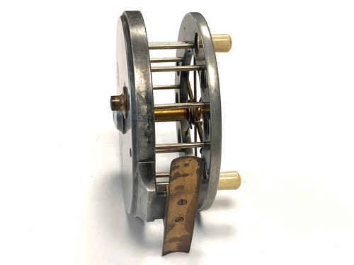 Allcock’s Ventilated Aerial 4.5″ Centrepin Fishing Reel Fine Condition - Picture 6 of 7