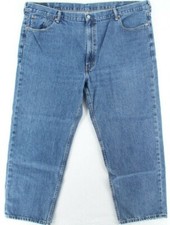 Vintage Levis 550 Men  s Med Wash Jeans Nicaragua 100 Cotton 48x32 Straight Leg