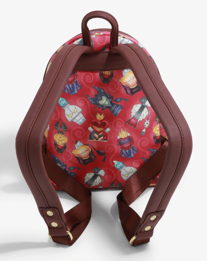 Loungefly Disney Villain Perfume Bottles Mini Backpack  display picture 2