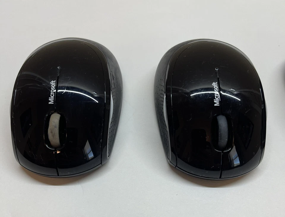 4x Microsoft Wireless Mouse 5000 MDL 1387 Laser 5-Button (NO DONGLES INCLUDED) - Image 2 of 4