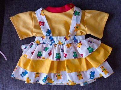 Xavier Roberts designer dress for 22'' soft sculptures