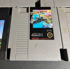 Vtg 1980s NES Nintendo SUPER CONTRA WORLD CUP RBI BASEBALL Org Game LOT of 7