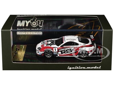 TOYOTA SUPRA (JZA80) RZ RHD #1 WHITE 1/64 DIECAST MODEL BY