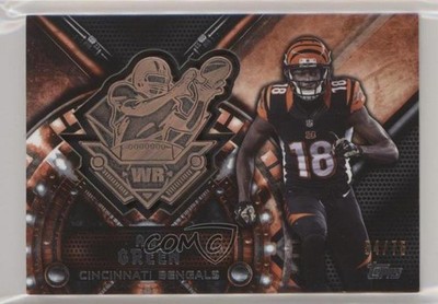 2015 Topps Wide Receivers Fantasy Club Bronze 54/75 AJ Green #WRFC-AG 1z6