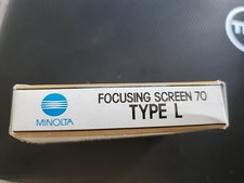 Minolta Focusing Screen 70 Type L- Unused, NEW in box.