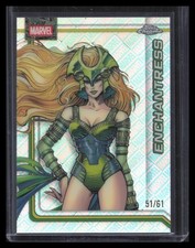 Enchantress Marvel Logofractor /61 2026 Topps Chrome Marvel Comics #35