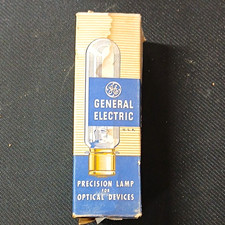 General Electric Movie Projector Lamp Bulb PROJ. 112 100W 112V Base Down