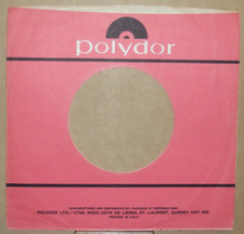 "Polydor","Company Sleeve","Original","45rpm",7inch","Record",Vintage",,   ;0>