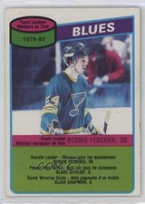 1980-81 O-Pee-Chee Bernie Federko #71 HOF 1pt9