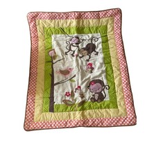 Monkey Baby Bedding Set   4 Piece Nursery Collection
