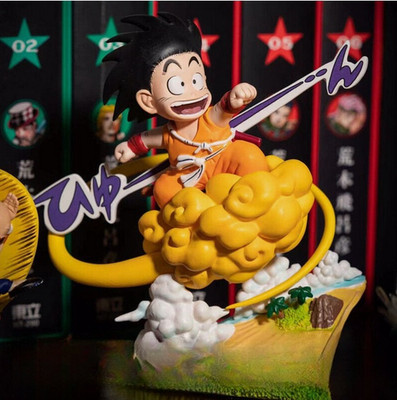 Nest Zone Studio Dragon Ball Goku Model Statue In Stock Painted H9.5cm New