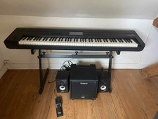 Korg Krome 88+ROLAND CM110W +STAND +PÉDALE+Housse Neuve 