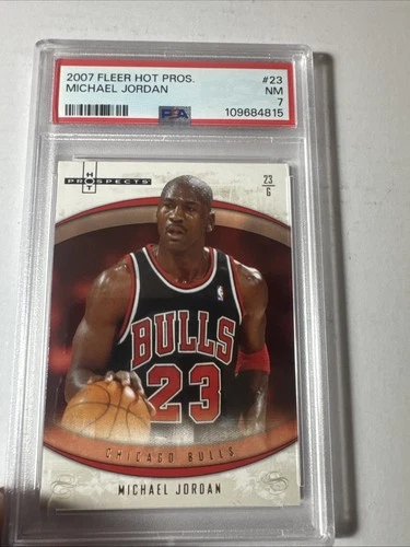 2007-08 Fleer Hot Prospects - Michael Jordan #23