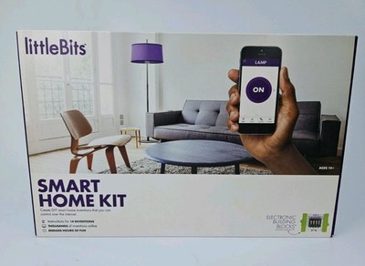 littleBits Electronics Smart Home Kit For age 14+  open box
