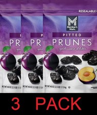 Member's Mark Pitted Prunes 40 oz Resealable bag Fruit - 3 PACK