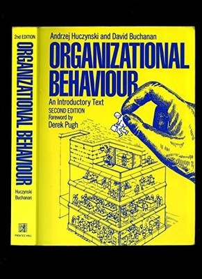 Organizational Behaviour: An Introductory Text by Buchanan, David A. 0136398995