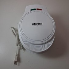 Better Chef IM-475W Electric Omelette Maker Nonstick Egg Cooker 1000W White