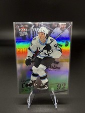 2025-26 Fleer Ultra Logan Cooley Rainbow Foil #28. Utah Mammoth
