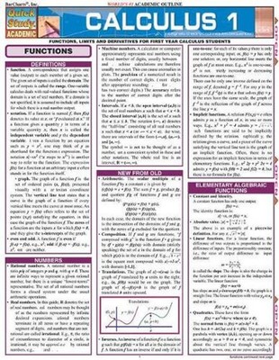 Calculus 1 by Gerald Harnett (English)