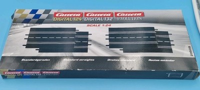 Carrera 20509 Digital 124 Exclusiv Evolution Digital 132 3 Zapfen 4 X Gerade OVP