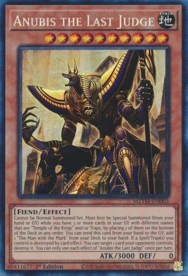 Anubis the Last Judge MZTM-EN003 Maze of the Master for sale | eBay