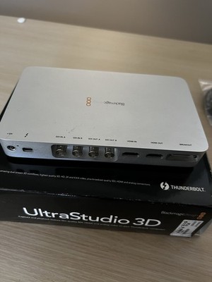 Brand New Sealed Blackmagic Design  Ultrastudio 3D
