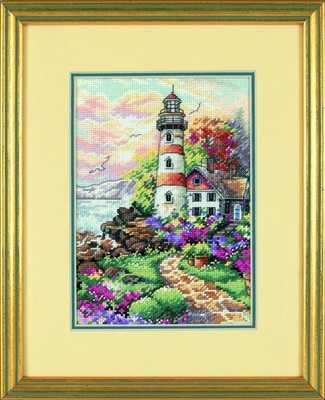 Dimensions Gold Petite Counted Cross Stitch Beacon at Daybreak