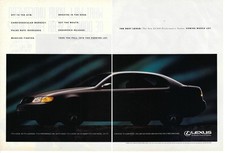 1993 Lexus GS 300 Performance Sedan Off to the Gym Car Vintage Print Ad/Poster