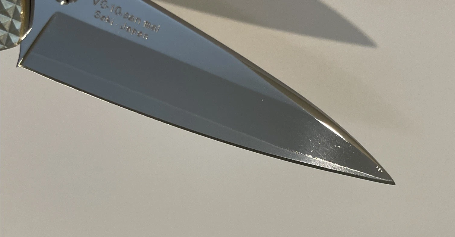 SOG CT-01 Facet Folding Knife VG-10 San Mai Carbon Fiber Handle Japan - product detail image 9