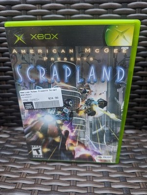 American McGee Presents Scrapland Microsoft XBOX  Complete Tested Authentic