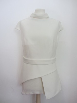 Dress By Safiyaa White Size DE 40 (FR 42 UK 14 US10) Pencil Dress Excellent Condition