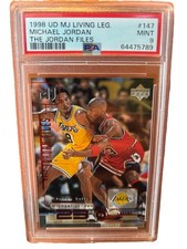 Upper Deck MJ Living Legends Jordan Files #147 Kobe Bryant Michael Jordan