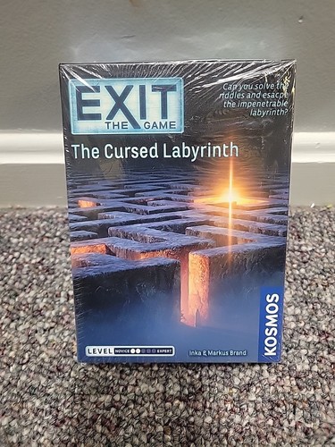 The Cursed Labyrinth Exit the Game Escape Room Kosmos NIB 814743015951 ...