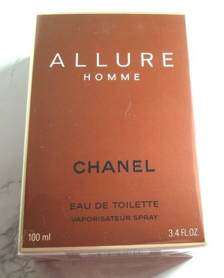 Chanel ALLURE HOMME Eau De Toilette 100ml -3.4fl.oz Spray Box Sealed Men Cologne