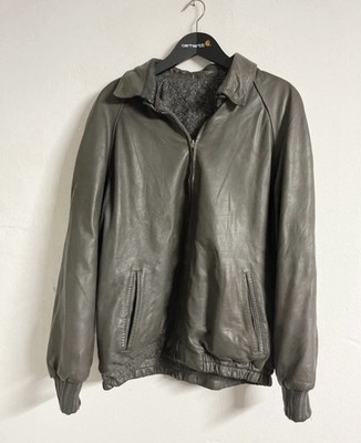 SECOND HAND - Vintage Herren Winter Lederjacke - Gr. M - FDWSH122