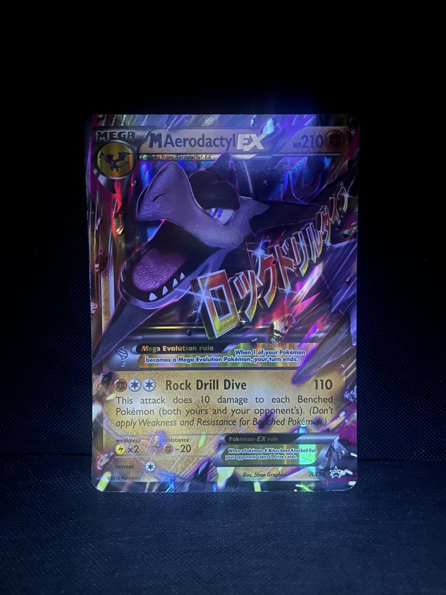 mega aerodactyl pokemon card Ex Premium Collection Box 6 Pokemon TCG booster packs Aerodactyl ex (Mythical Island #78/86,