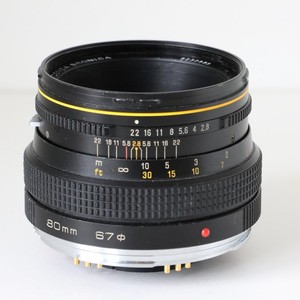 Bronica SQ 80mm F2.8 Zenzanon-S Standard Prime Lens for SQ-A SQAi Medium Format
