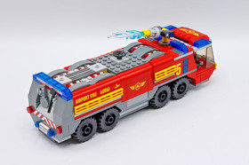 LEGO City set 60061 Airport Fire Truck with Minifigures & Instructions