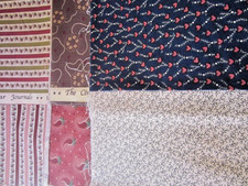 F6843, Judie Rothermel, Civil War Reproductions, your choice, fat quarters,