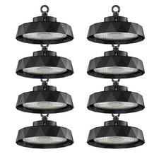 Xtend 8x LED Hallenstrahler 150W Highbay Kaltwei&szlig; 6000K dimmbar 292x105mm 160lm
