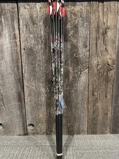 1 Dozen Carbon Express Arrows 400 Spine Maxima RED SD Mossy Oak W/ Inserts