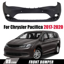 Front Bumper Cover Fits 2017-2020 Chrysler Pa...