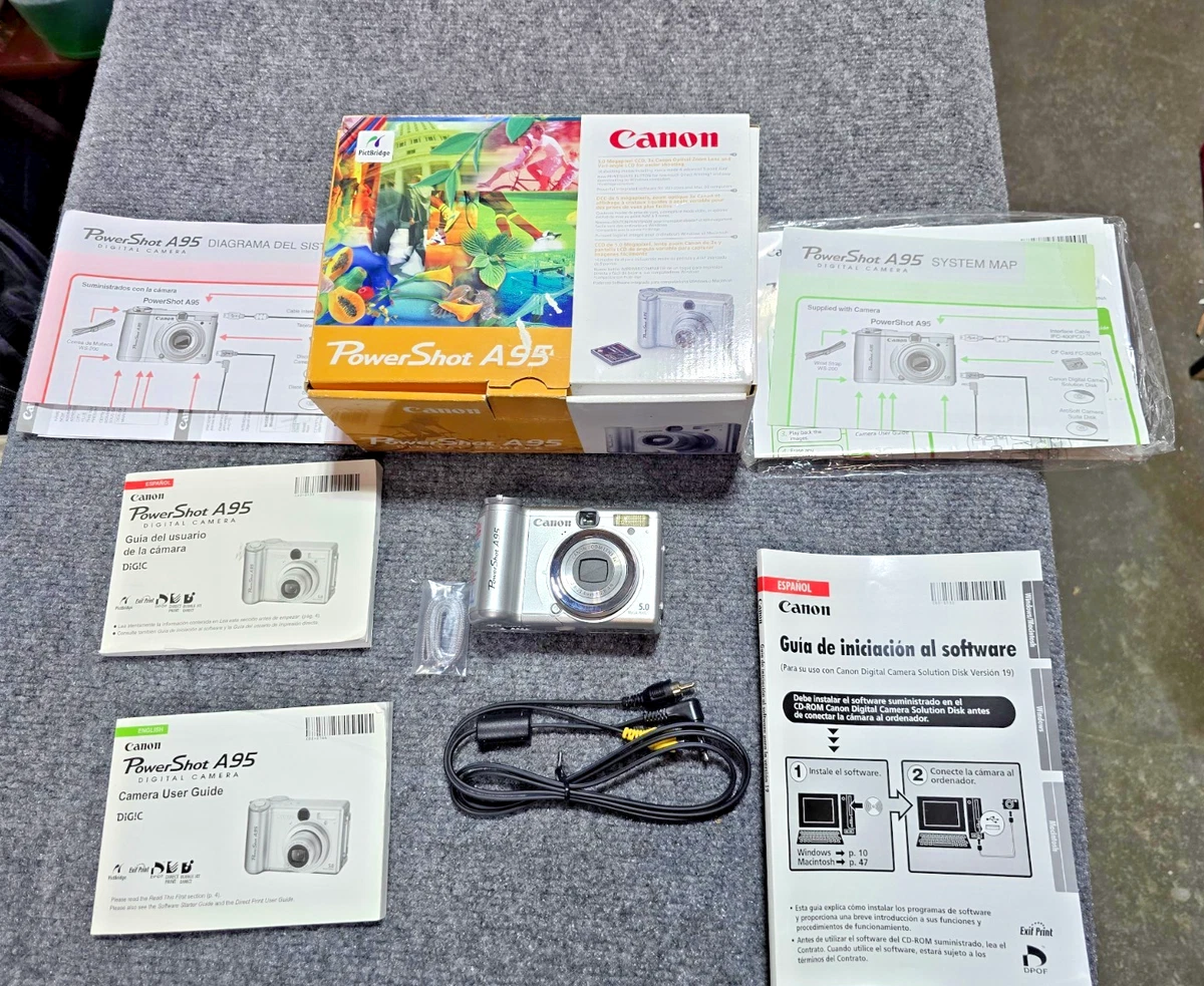 25+ Canon PowerShot A95 Digital Cameras for sale | Updated Oct 2026