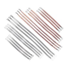 18 Pcs Universal Automotive Ground Straps 10/15/20 Inch Engine Ground Wire