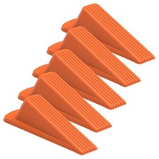Crosize 5 Pack Door Stoppers for Bottom of Door, Rubber Door Stops
