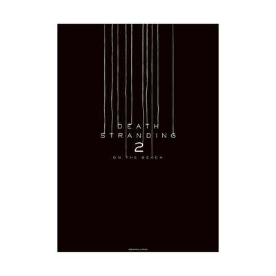DEATH STRANDING 2 Poster B2 Size Official Kojima Pro.  Japan Promo Sold Out NEW